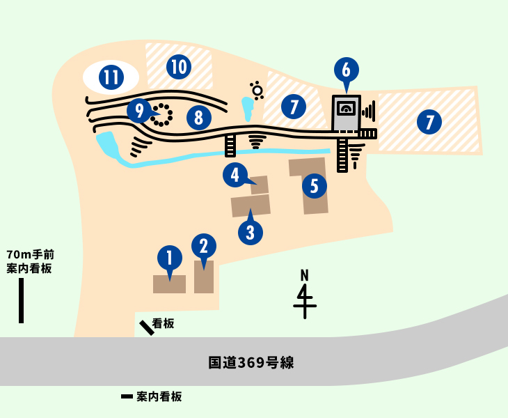 霊園内マップ